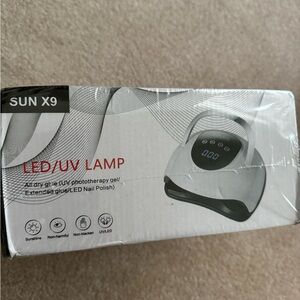 SUN X9 LED lamp for gel nails, NWT